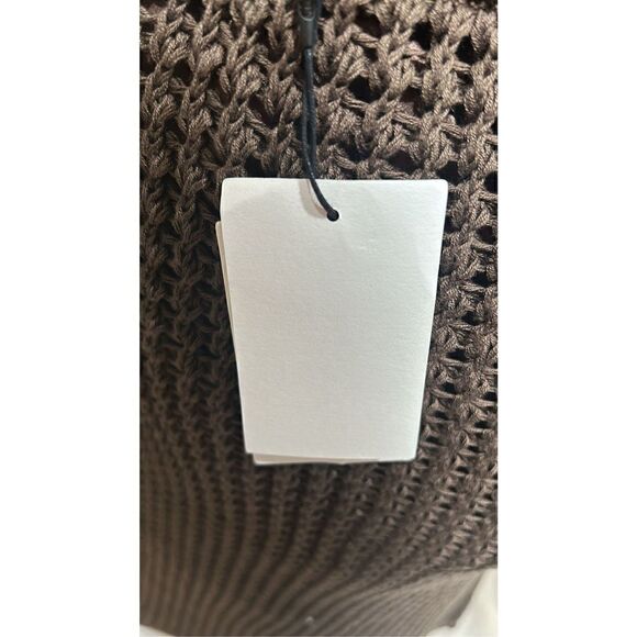 Theory Brown Knit Pima Cotton Skirt Size Small - Picture 10 of 12